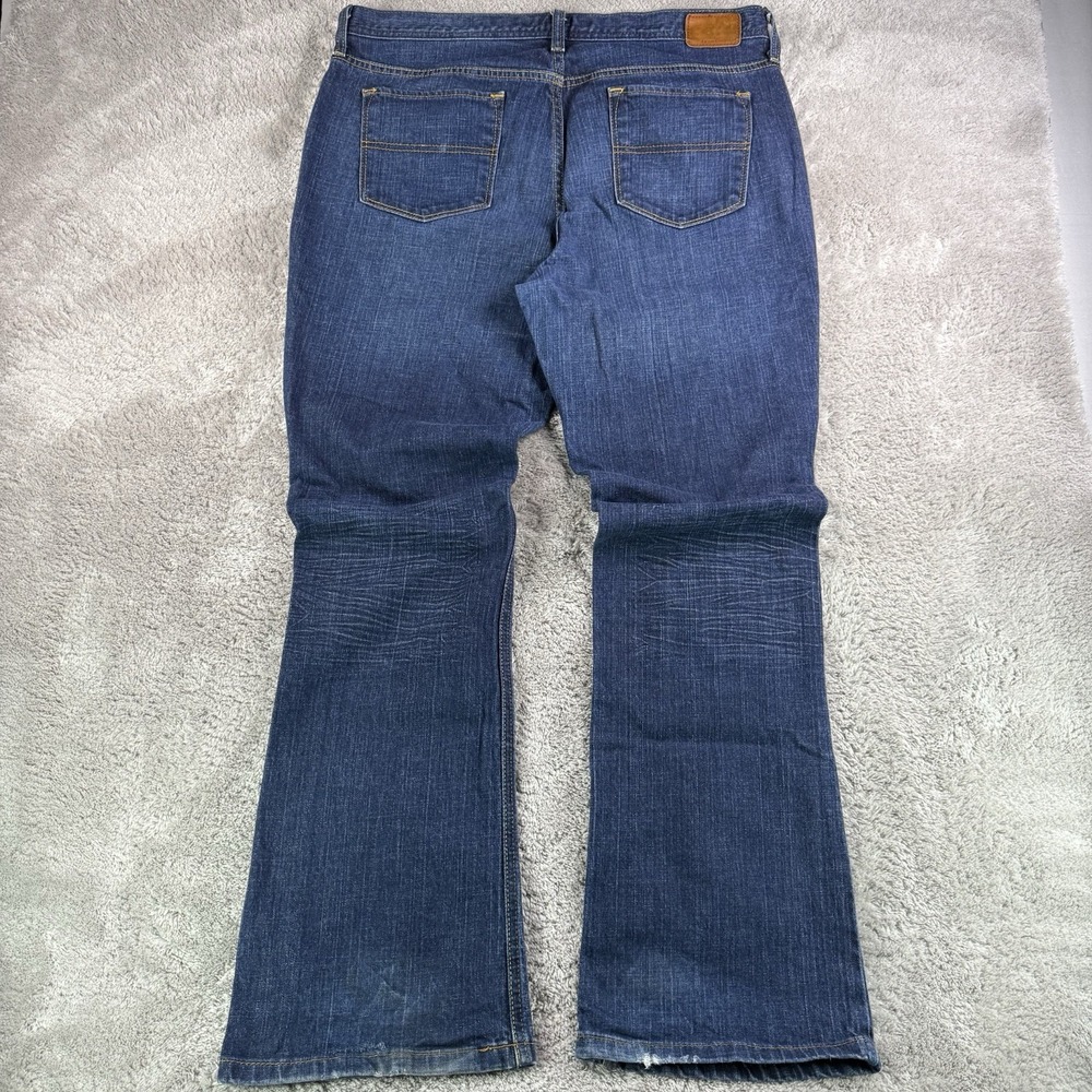 Tommy Hilfiger Y2K Flare Jeans Womens 16 Blue Medium Wash Stretch Denim 36x32